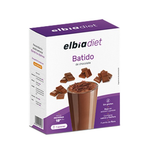 Elbia Batido de Chocolate 7 Sobres