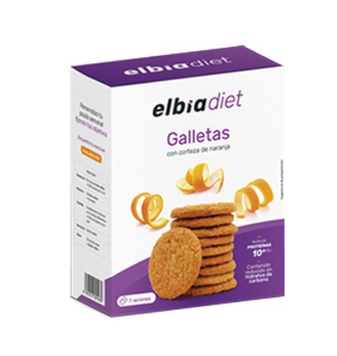 Biscoitos Elbia com casca de laranja 7 porções