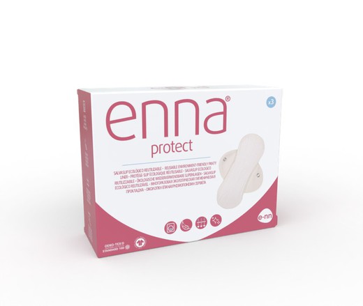 Enna Protect Protège-slip réutilisable écologique 3 Protège-slips