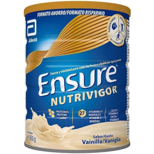 Ensure Nutrivigor Lata Vainilla 850 g