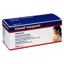 Hypoallergenic Plaster Fixomull Transparent 10cm x 2m