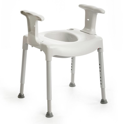 Etac Stool with Armrests Comode PRACTICE AD500