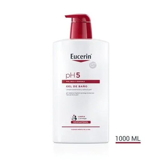 Eucerin Gel de Banho pH5 1000 ml