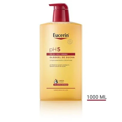 Eucerin pH5 Oleogel de Ducha 1000 ml