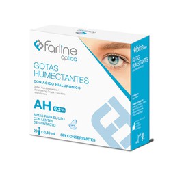 Farline Got Umectantes 0,2% AH 20 Doses Únicas