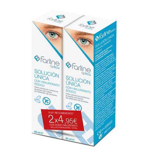 Farline Unique Solution With Hyaluronic Acid 2x60 ml