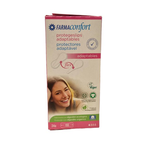 Farmaconfort Adaptable Pantyliners 30 Units