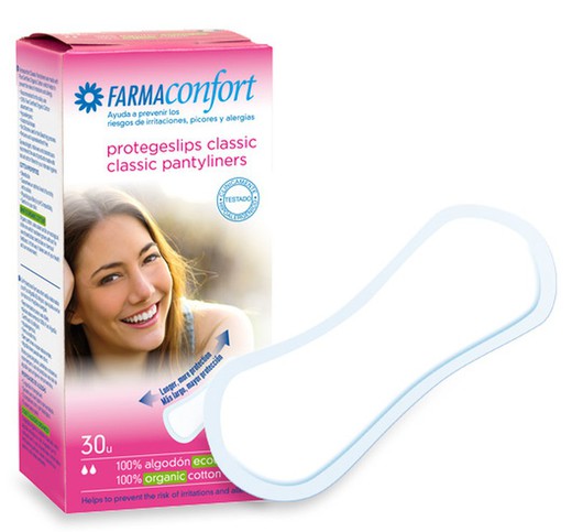 Farmaconfort Protegeslips Classic 30 Unidades