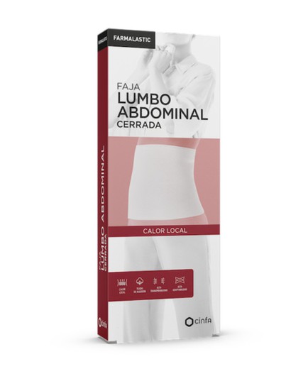Cinta Lomboabdominal Tubular Farmalastic (Sem Velcro)