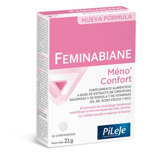 Feminabiane Méno Confort 30 Comprimidos Pileje — Farmacia Núria Pau