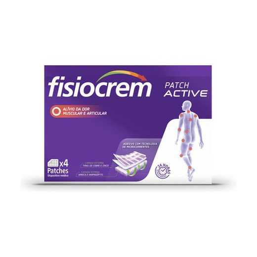 Fisiocrem Patch Active 4 Units