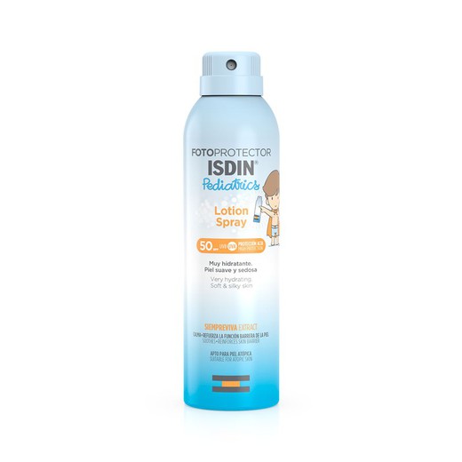 ISDIN Lotion Photoprotectrice Spray Pédiatrie SPF 50 200 ml