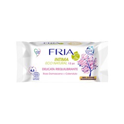 Fria Toallitas Íntimas Eco Natural Delicada 12 Unidades