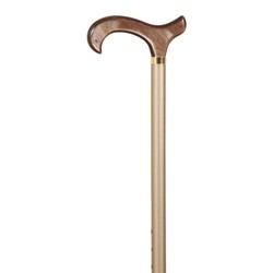 Garcia 1880 Extendable Aluminum Bronze Crutch Cane Methacrylate Handle | R. 410