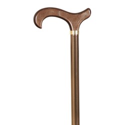 Garcia 1880 Extendable Crutch Cane Stamped Aluminum Methacrylate Handle | R. 411