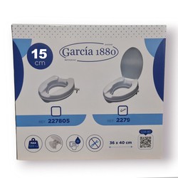 Kmina Taburete Fisiológico para Inodoro (18 cm) Taburetes WC Madera K30015