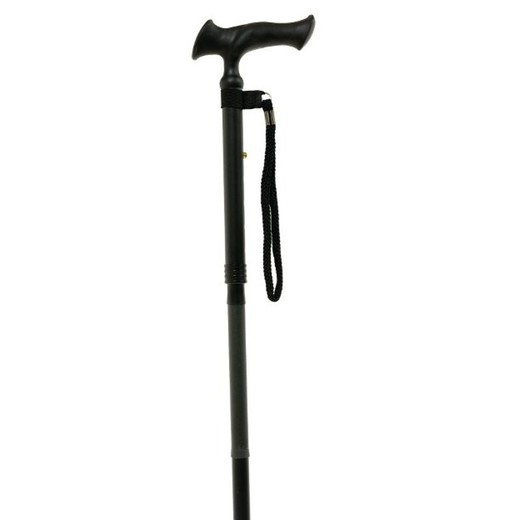 Garcia 1880 Folding Crutch in Black Aluminum Ergonomic Grip | R. 296
