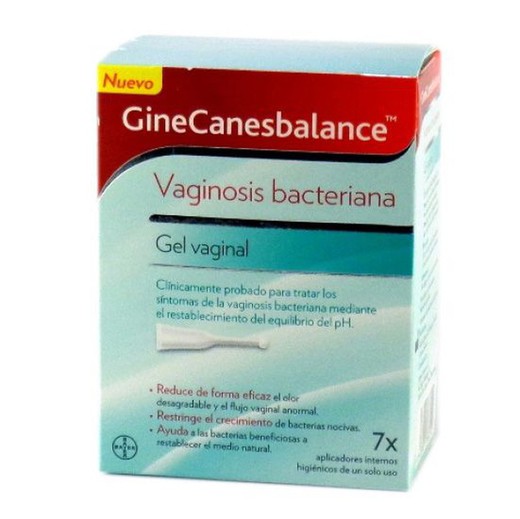 GineCanesbalance Gel Vaginal 7 Tubos 5 ml