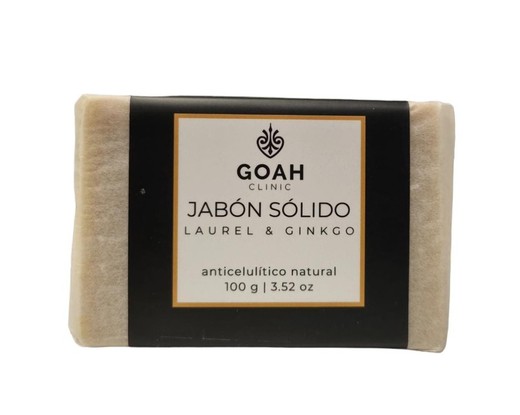 Goah Savon Solide Laurier & Ginkgo Naturel Anti-Cellulite 100 g