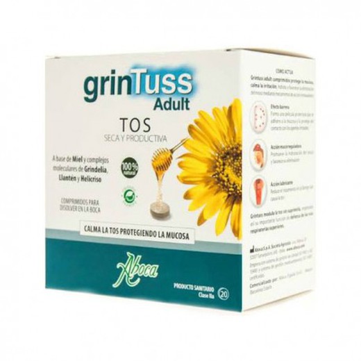 Grintuss Adult 20 Orodispersible Tablets