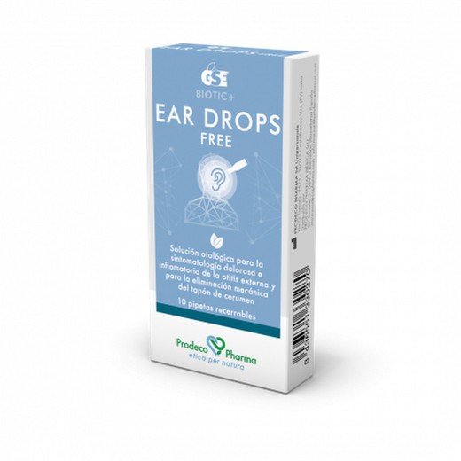 Gse Ear Drops Free Otic Drops 10 Pipettes x 0.3 ml