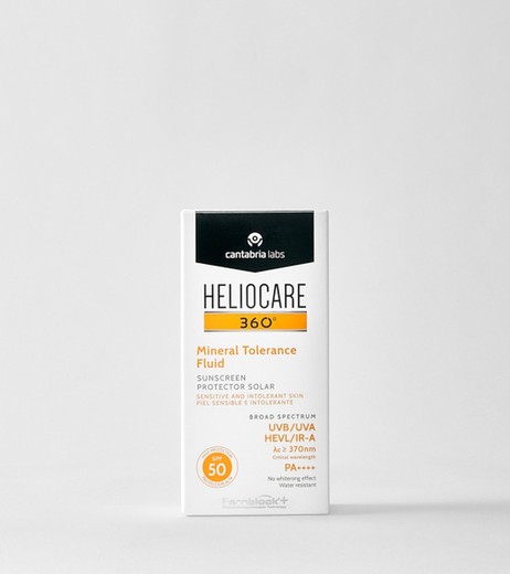 Heliocare 360º Mineral Tolerance Fluid SPF 50 50 ml