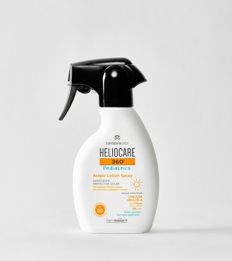 Heliocare 360º Pediatrics Loção Atópica Spray FPS 50 250 ml