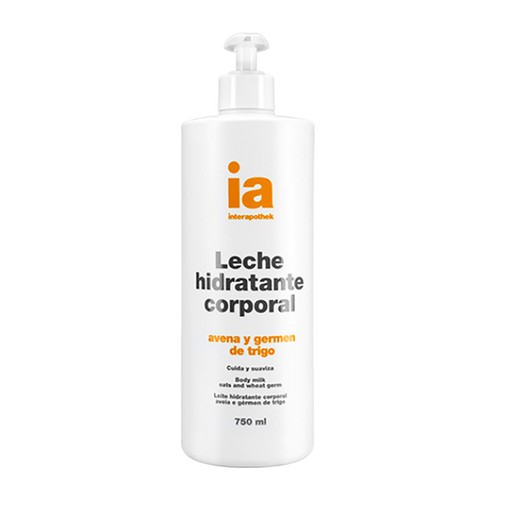 Interapothek Leche Hidratante Corporal Avena 750 ml Con Dosificador