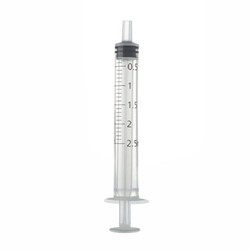 Icoplus3 central luer syringe 1 unit
