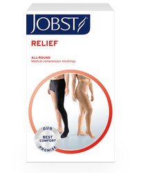 Jobst Relief 1 Bas longs Bas longs avec maintien de la taille AG-T Compression moyenne (Classe 2 20-30 mmHg) Post-opératoire 1 Unité