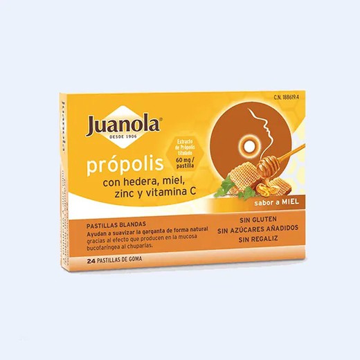 Juanola Propolis Comprimés 24 Comprimés