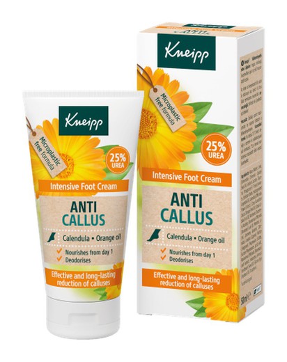 Kneipp Crème Intensive Pieds Anti Callosités 50 ml