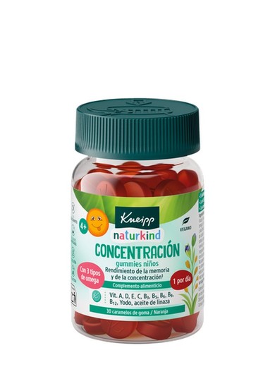 Kneipp Gummies Concentration Enfants 30 Gummies