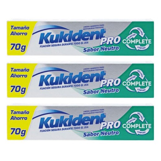 Kukident Triple Pack Complete Neutro 3 x 70 g