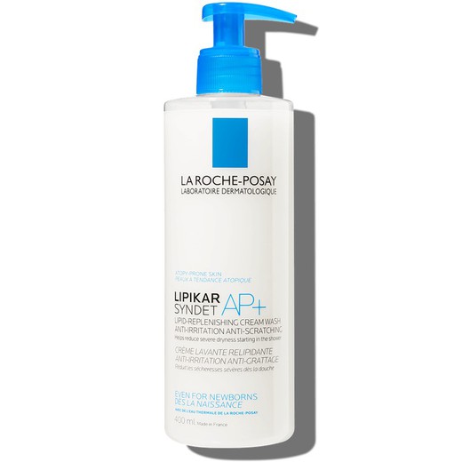 La Roche Posay LIPIKAR Crema Limpiadora Ultrasuave Syndet AP+ 400 ml