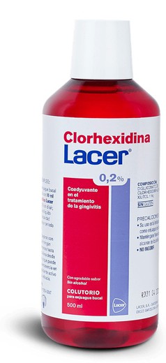 Lacer Chlorhexidine Mouthwash 0.20% 500 ml