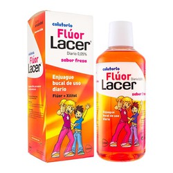 Lacer Junior Fluor Goût Fraise 500 ML