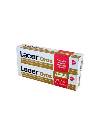 Lacer Oros Duplo Pâte 2 x 125 ml