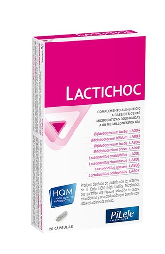 Lactibiane Lactichoc 20 Capsules