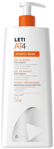 Leti At-4 Gel de Banho Dermogorduroso 750 ML