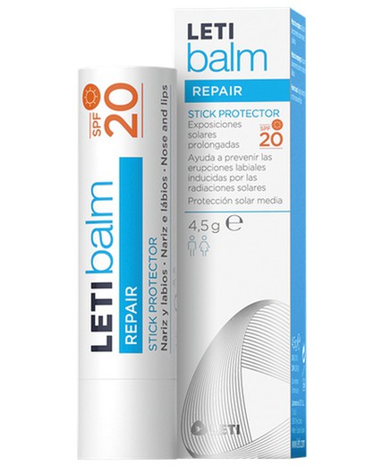 LETIbalm Stick Protector SPF20 Nariz y Labios 4.5 g