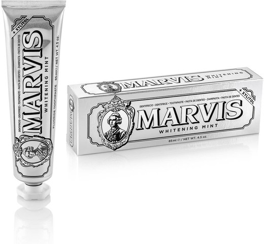 Marvis Dentifrico Whitening Mint Menta Blanqueadora 85 ml