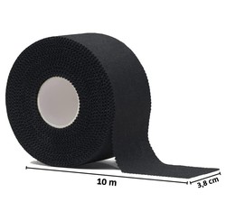 Tape Rigido Blanco / Negro 3,8 cm x 10 m
