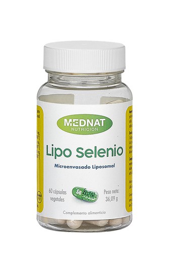 Mednat Lipo Sélénium 60 Gélules