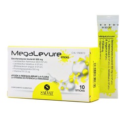 Megalevure 10 Sticks Saveur Banane