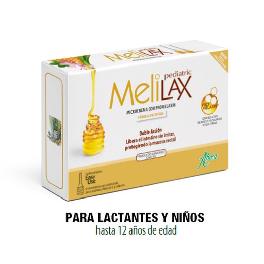 Melilax Pediatric 6 Microenemas