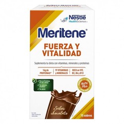 Meritene Chocolate 30g 15 Envelopes
