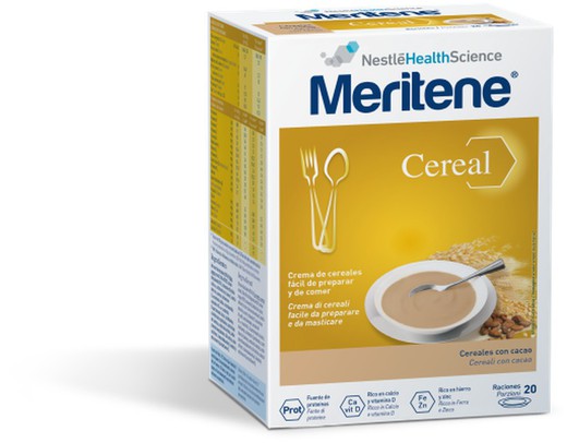Meritene Cereal Cereales Con Cacao 300g 2 Bolsas