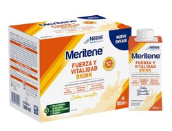 Meritene Fuerza Y Vitalidad Drink Pack Vainilla 6 x 180 ml