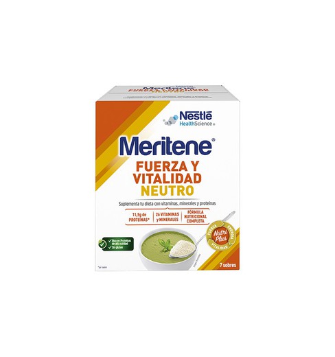 Meritene Neutral to the Plate 50 g 7 Envelopes